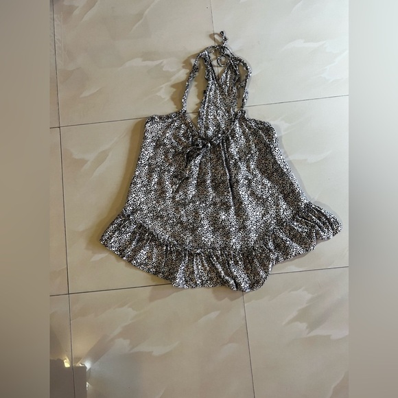 Victorias Secret Leopard Camisole Sleep CamiSleep Cami Silk And Viscoses Size XS - Picture 13 of 16